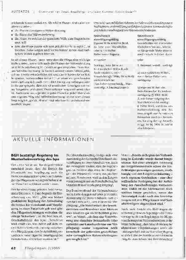 Vorschauseite 6: Lebensverlängernde Maßnahmen an einwilligungsunfähigen PatientenRegelungsund/oder Kommunikationsbedarf?