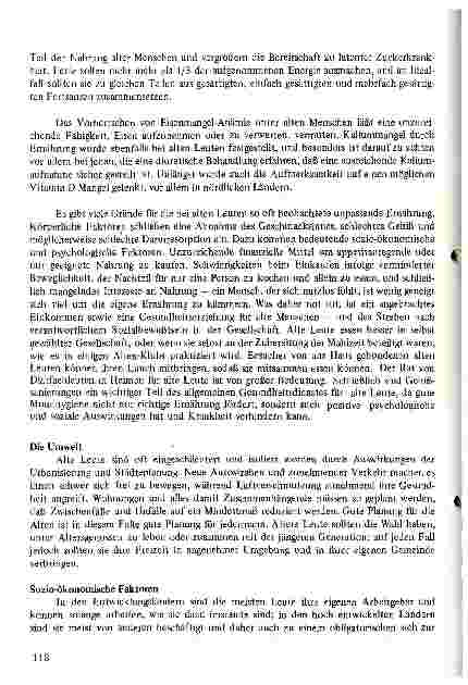 Vorschauseite 2: Das Alter - ein Problem für die ganze Gesellschaft