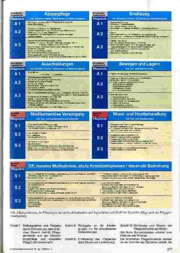 Vorschauseite 4: Das Erstellen von Pflegestandards Erfahrungsbericht über Aufbau und Einsatz einer Arbeitsgruppe zur Erstellung von Pflegestandards am Beispiel der Kinderklinik/Kinderzentrum des U…