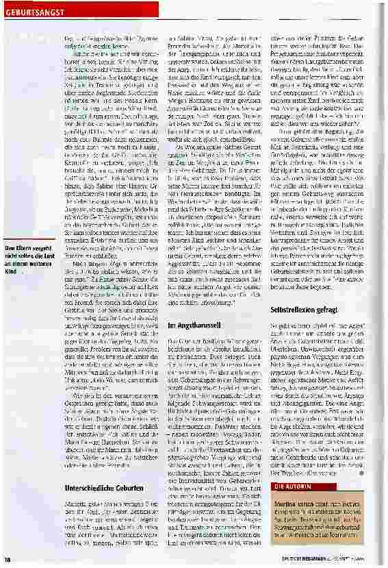Vorschauseite 3: Eine Angst nährt die andere