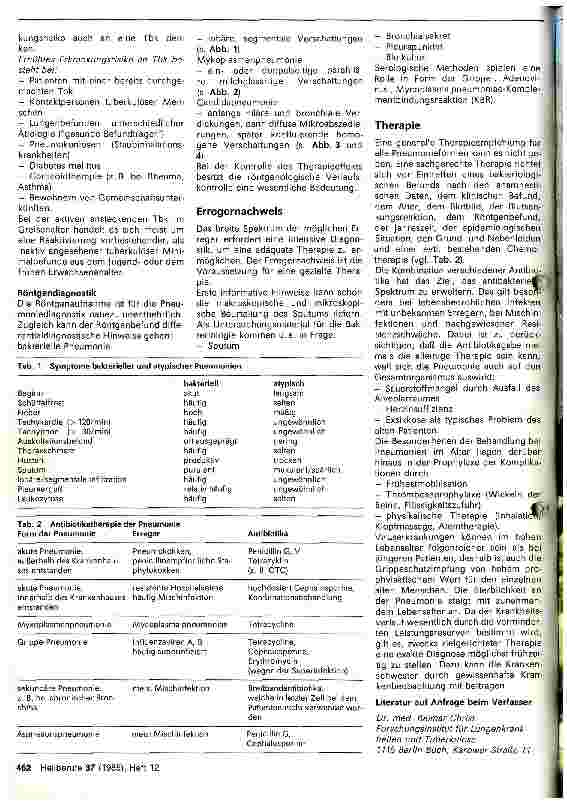 Vorschauseite 3: Die Pneumonie im Alter