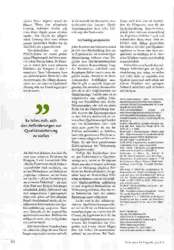 Vorschauseite 3: DIE CHANCE NUTZEN