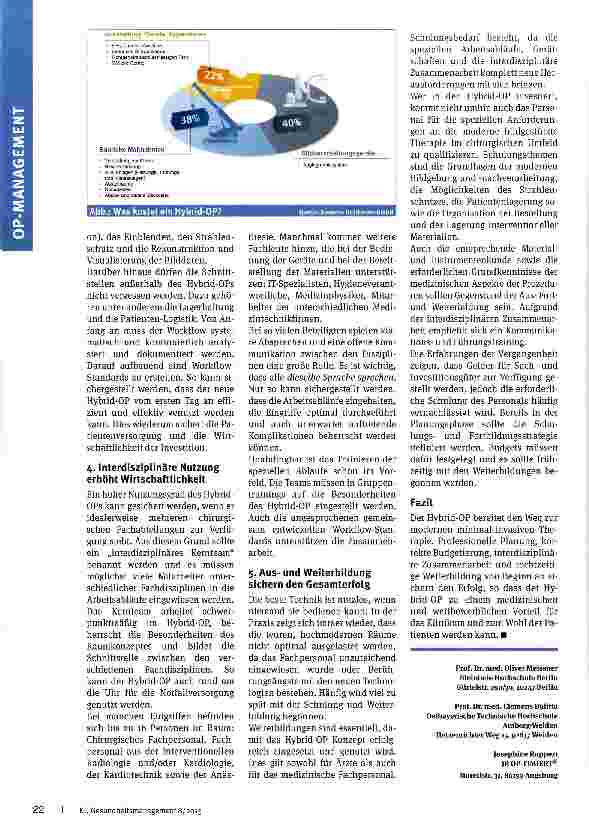 Vorschauseite 3: Bereit für den Hybrid-OP