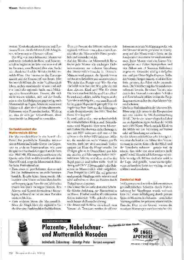 Vorschauseite 3: Der private Muttermilch-Tausch