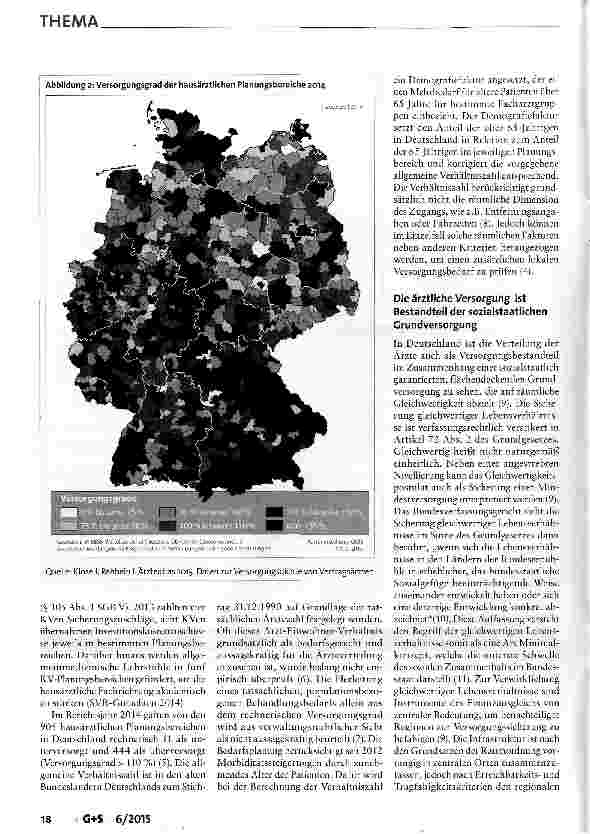 Vorschauseite 3: Gemeinden unter Druck-Welche Rolle kann die Kommune bei der Lösung von ambulanten ärztlichen Versorgungsproblemen spielen?