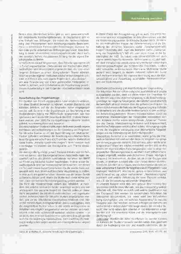 Vorschauseite 3: Klinische Forschung in der Ergotherapie: Konzeption und Antragsstellung eines Forschungsprojektes