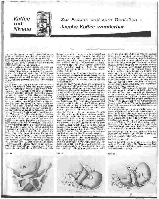 Vorschauseite 2: Abriß der Geburtshilfe und Frauenheilkunde 5. Folge: Die normale Geburt