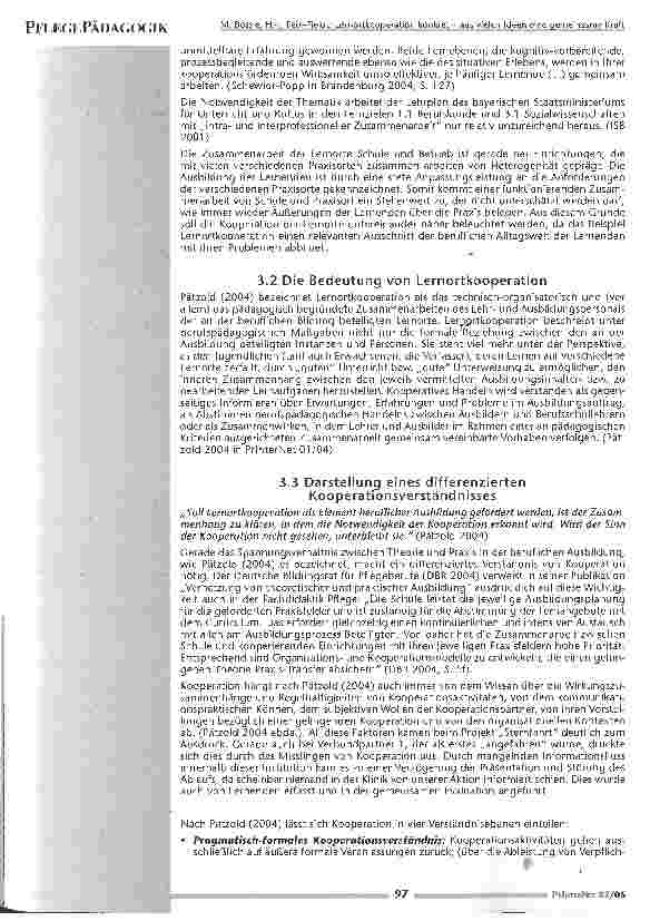Vorschauseite 4: Lernortkooperation konkret - aus vielen Ideen einegemeinsame Kraft