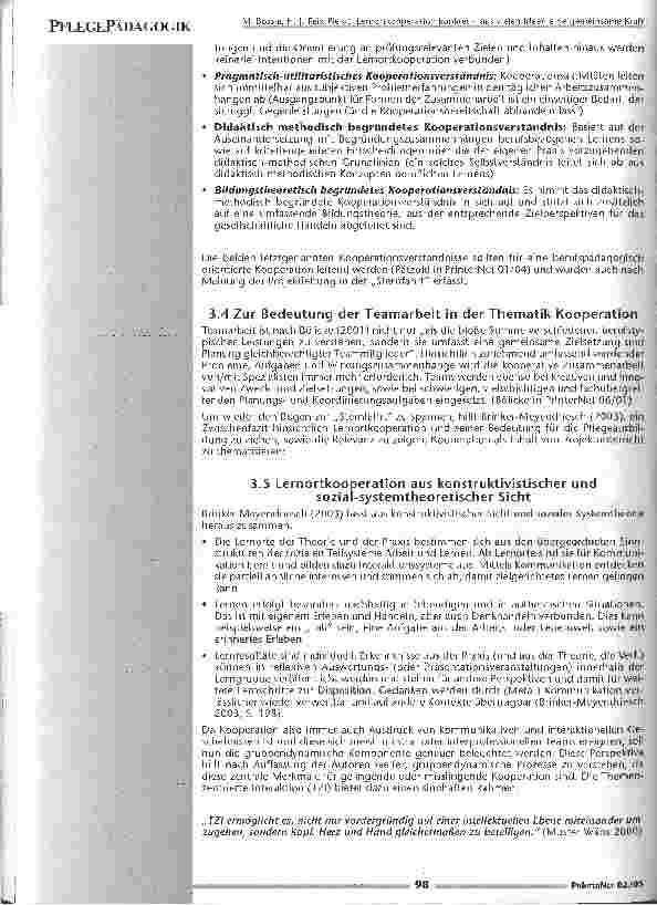 Vorschauseite 5: Lernortkooperation konkret - aus vielen Ideen einegemeinsame Kraft