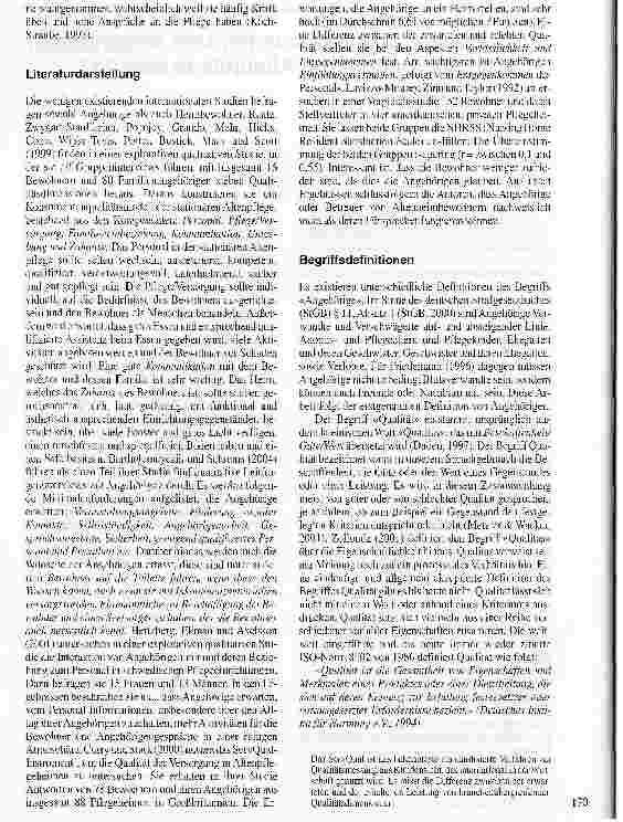 Vorschauseite 2: Welche Qualitätskriterien sind Angehörigen in der stationären Altenpflege wichtig?
