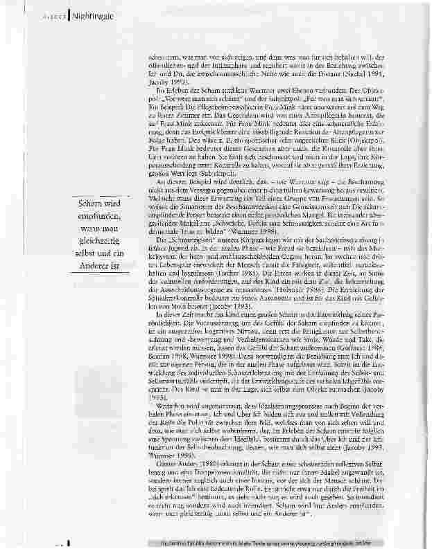 Vorschauseite 2: Die Bürde der SchamHerausforderungen in der Umsetzung des Expertenstandards Kontinenzförderung