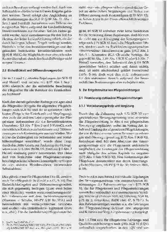 Vorschauseite 2: Das pflegeversicherungs-und heimrechtliche Differenzierungsverbot