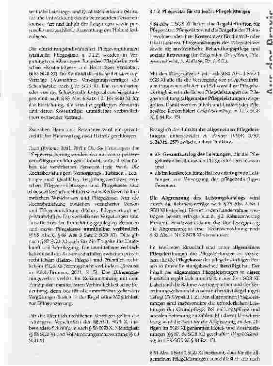 Vorschauseite 3: Das pflegeversicherungs-und heimrechtliche Differenzierungsverbot