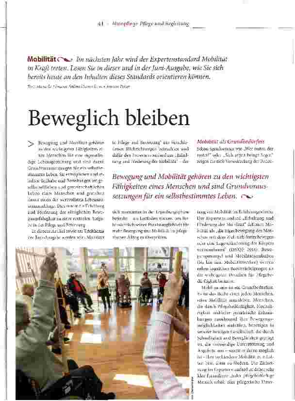 Vorschauseite 1: Beweglich bleiben