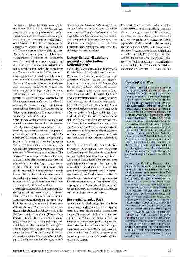 Vorschauseite 3: Wie lange wollen wir eigentlich noch so weitermachen?