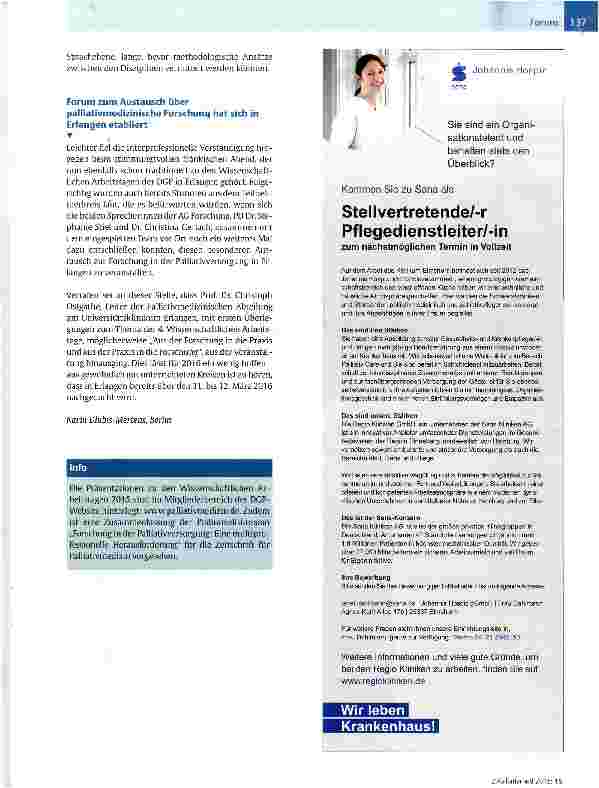 Vorschauseite 2: Der Obstsalat als Sinnbild interdisziplinärer Forschung