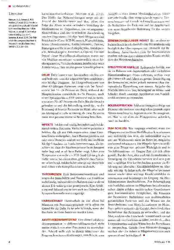 Vorschauseite 3: Notfall im Pflegeheim
