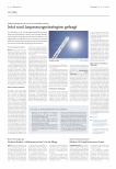 Vorschauseite 1: Pflegeeinrichtungen müssen sich auf mehr Hitzewellen einstellen. Jetzt sind Anpassungsstrategien gefragt.