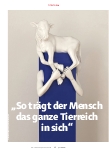 Vorschauseite 1: "So trägt der Mensch das ganze Tierreich in sich."