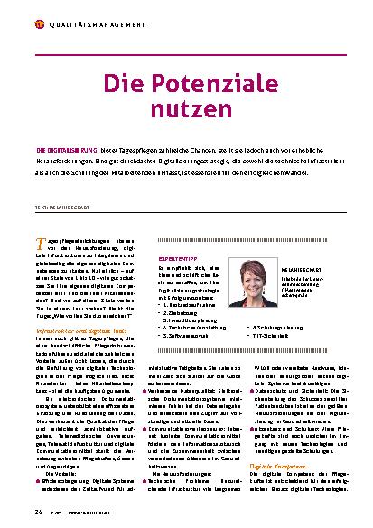Vorschauseite 1: Die Potenziale nutzen