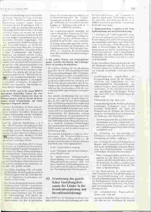 Vorschauseite 2: Gestaltungsspielräume des Krankenhausträgers
