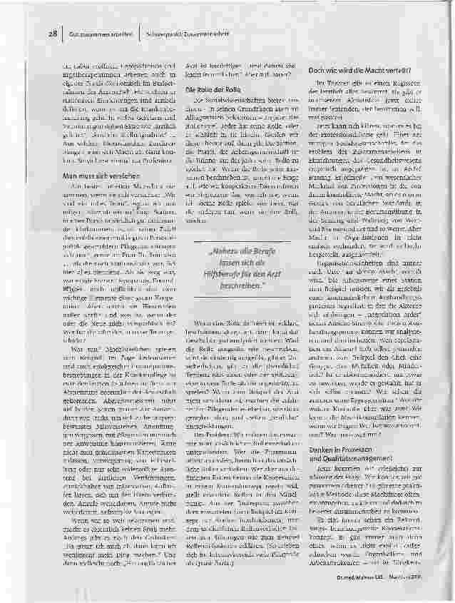 Vorschauseite 2: Wie arbeiten wir gut zusammen?