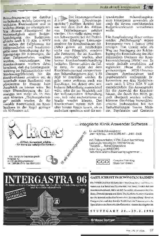 Vorschauseite 2: Rechtsfragen bei der Umsetzung der neuen BPflV Versorgungsauftrag, Versorgungsvertrag - ergänzende Vereinbarungen nach  109 SGB V
