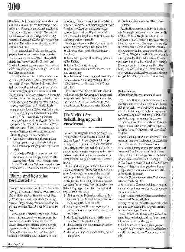 Vorschauseite 2: Gemeinschaftliche Selbsthilfe im Alter