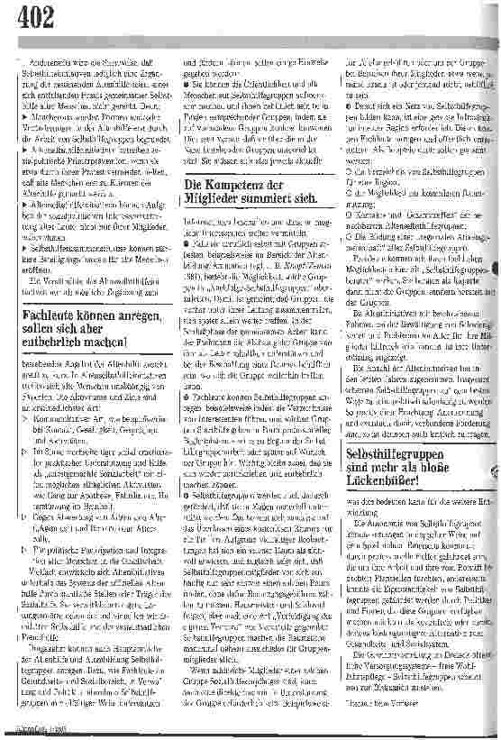 Vorschauseite 4: Gemeinschaftliche Selbsthilfe im Alter