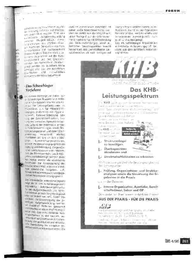 Vorschauseite 2: Personalauswahl als Steuerungsinstrument Auswahlverfahren für die Besetzung von Leitungsfunktionen im Pflegedienst des Schwabinger Krankenhauses