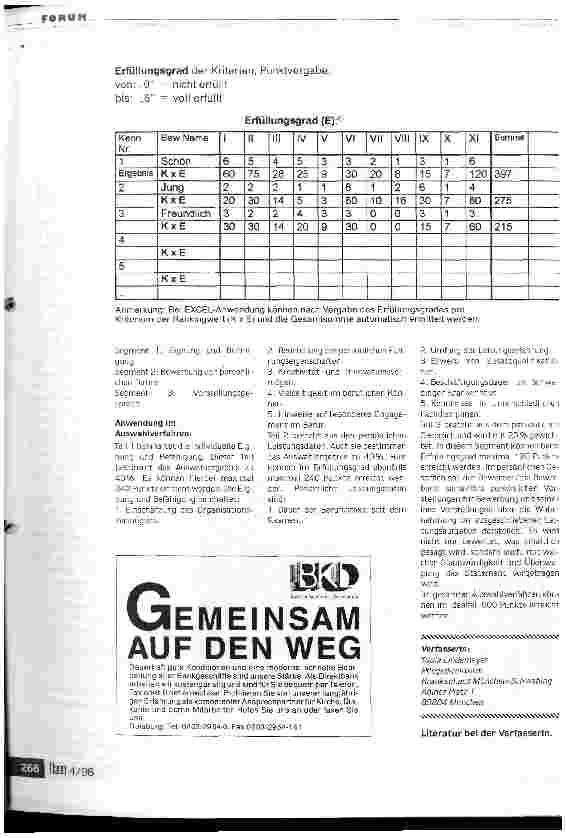 Vorschauseite 3: Personalauswahl als Steuerungsinstrument Auswahlverfahren für die Besetzung von Leitungsfunktionen im Pflegedienst des Schwabinger Krankenhauses