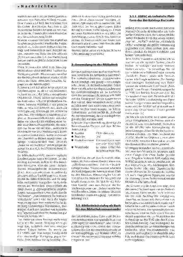 Vorschauseite 2: Einsatz von Recommender-systemen in Bibliotheken
