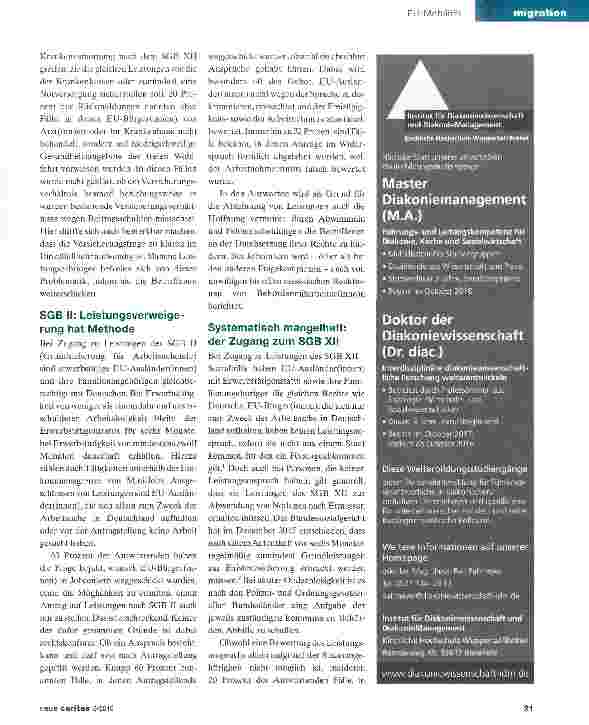 Vorschauseite 2: Rechte von EU-Bürgern - in der Praxis mangelhaft