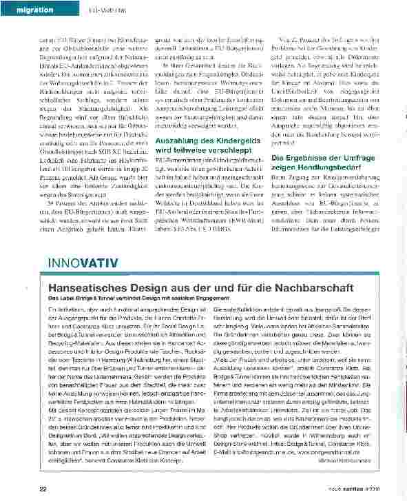 Vorschauseite 3: Rechte von EU-Bürgern - in der Praxis mangelhaft