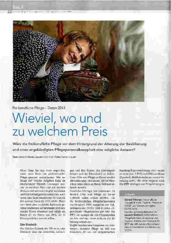 Vorschauseite 1: Wieviel, wo und zu welchem Preis