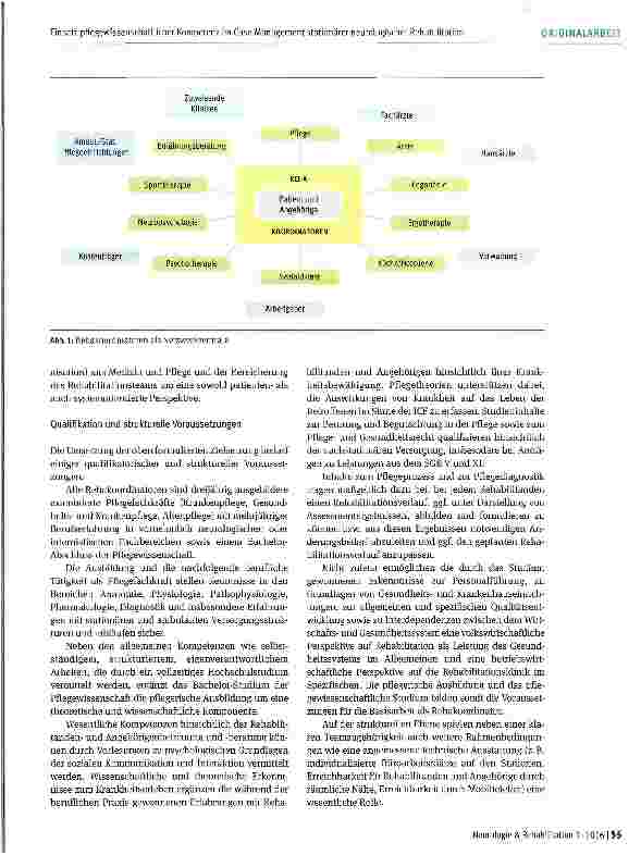 Vorschauseite 3: Einsatz pflegewissenschaftlicher Kompetenz im Case Management stationärer neurologischer Rehabilitation
