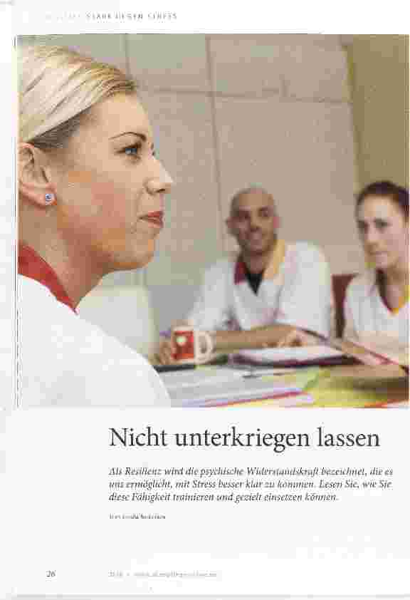 Vorschauseite 1: Nicht unterkriegen lassen