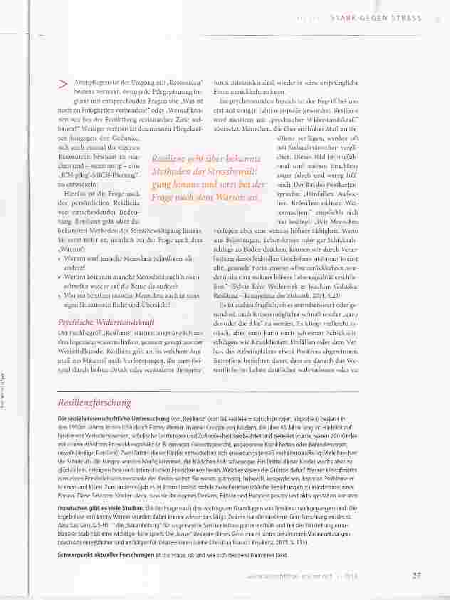 Vorschauseite 2: Nicht unterkriegen lassen