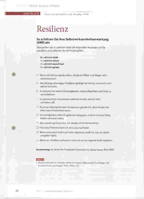 Vorschauseite 5: Nicht unterkriegen lassen