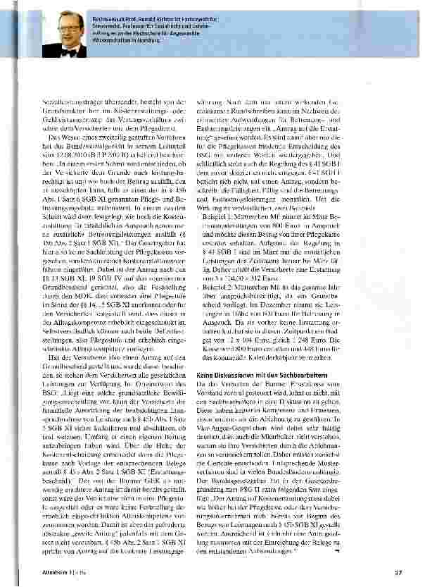 Vorschauseite 2: Das falsche Spiel der Barmer GEK