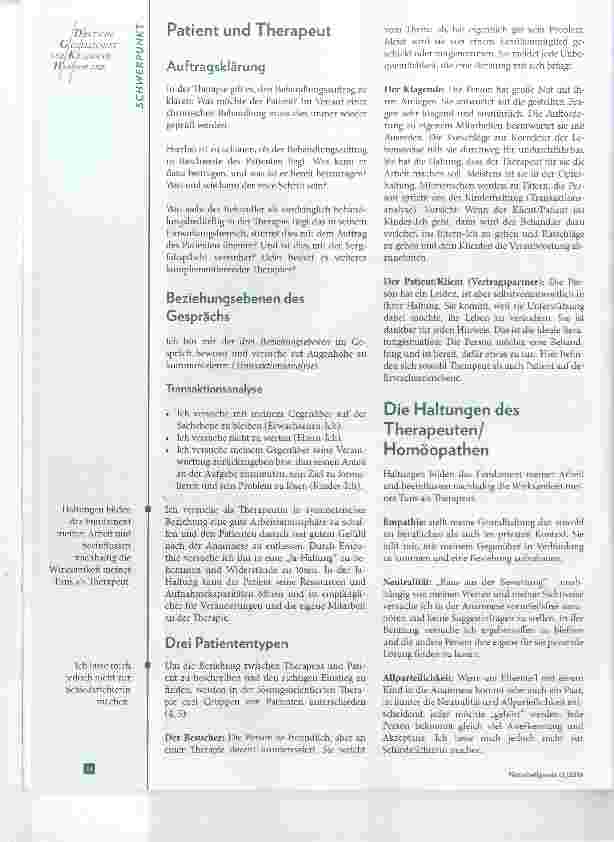 Vorschauseite 2: Anamnese, Psychologie und Ethik