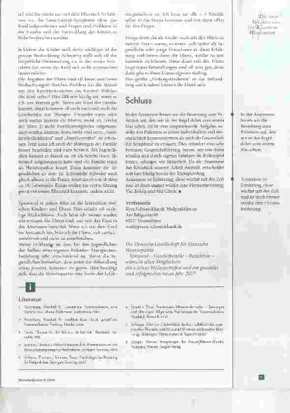 Vorschauseite 5: Anamnese, Psychologie und Ethik