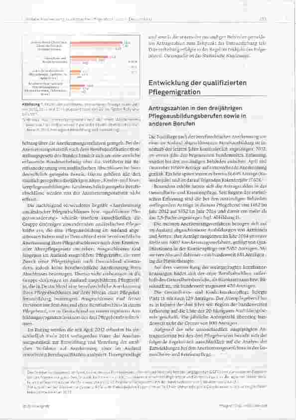 Vorschauseite 3: Anerkennung ausländischer Pflegeabschlüsse in Deutschland