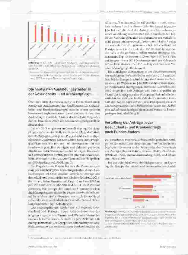 Vorschauseite 4: Anerkennung ausländischer Pflegeabschlüsse in Deutschland