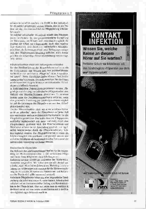 Vorschauseite 3: Weniger Bürokratie, weniger Fehler, mehr Pflege