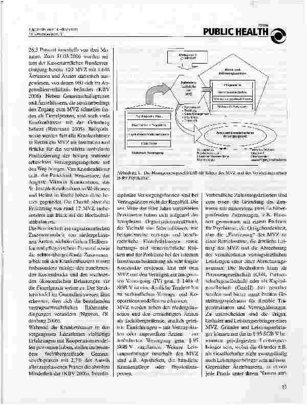 Vorschauseite 2: Medizinische Versorgungszentren -Grundsätze und praktische Realisierung