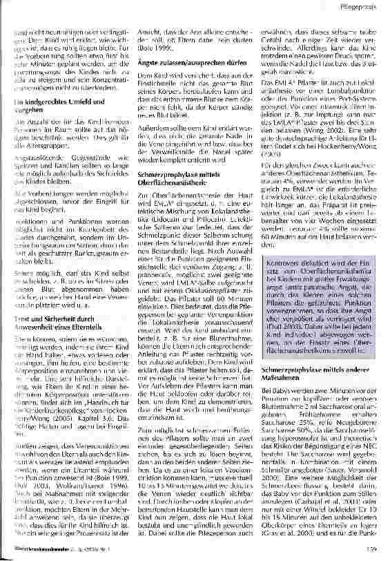Vorschauseite 2: Bitte nicht pieksen! Spritzenangst bei Kindern