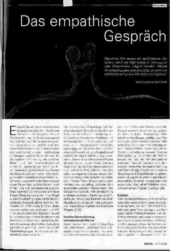 Vorschauseite 1: Das empathische Gespräch