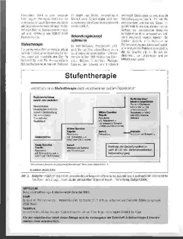 Vorschauseite 3: Systemische Analgesie und RegionalanästhesiePostoperative Schmerztherapie