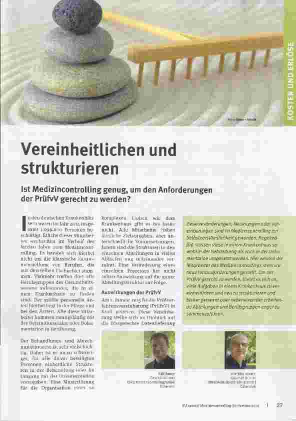Vorschauseite 1: Vereinheitlichen und strukturieren
